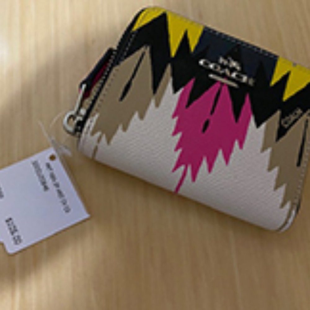 Coach Feather Hawk Small Wallet